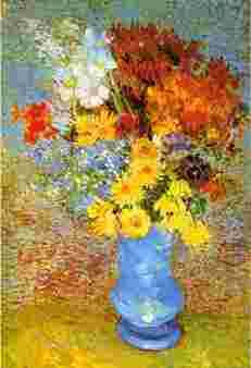 Vincent Van Gogh Vase of Daisies, Marguerites and Anemones china oil painting image